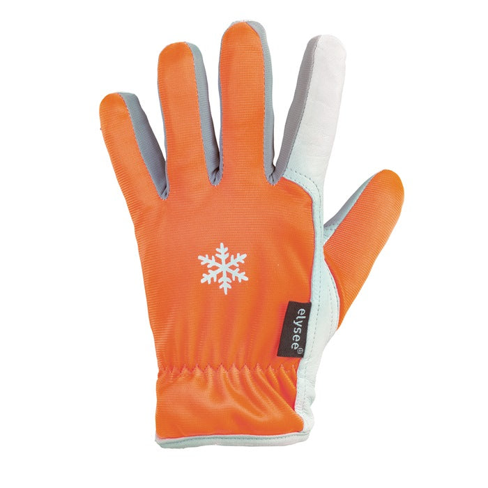 ELYSEE Handschuhe GROEDEN Größe 10 orange/silber-grau ( 8000809129 )