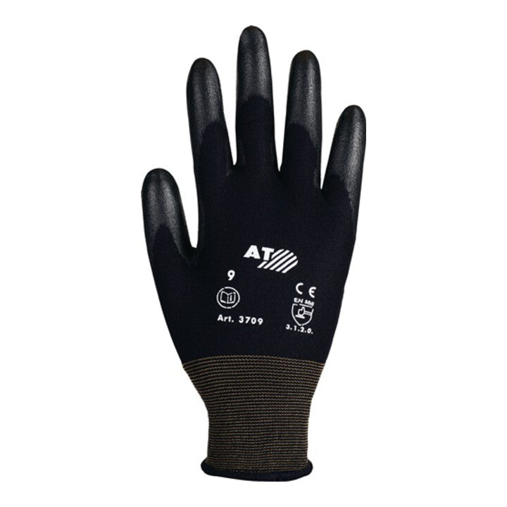 ASATEX Handschuhe Größe 7 schwarz ( 4000371154 )