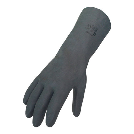 ASATEX Chemikalienhandschuhe Größe 9 schwarz ( 4000371361 )