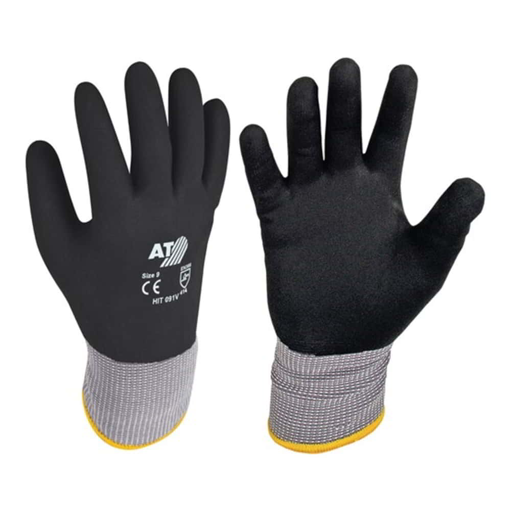 ASATEX Handschuhe Hit Flex V Größe 10 schwarz/grau ( 4000371036 )