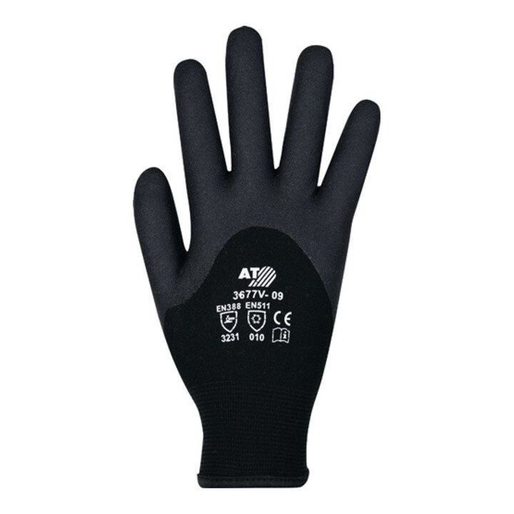 ASATEX gants de protection contre le froid taille 8 noir (4000371080)