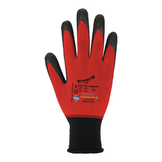 ASATEX Handschuhe Condor Größe 8 rot/schwarz ( 4000371003 )