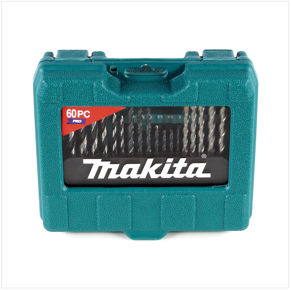 Makita P-90358 PRO Bit & Bohrer Set 60 teiliges Zubehör in praktischer Box - Toolbrothers