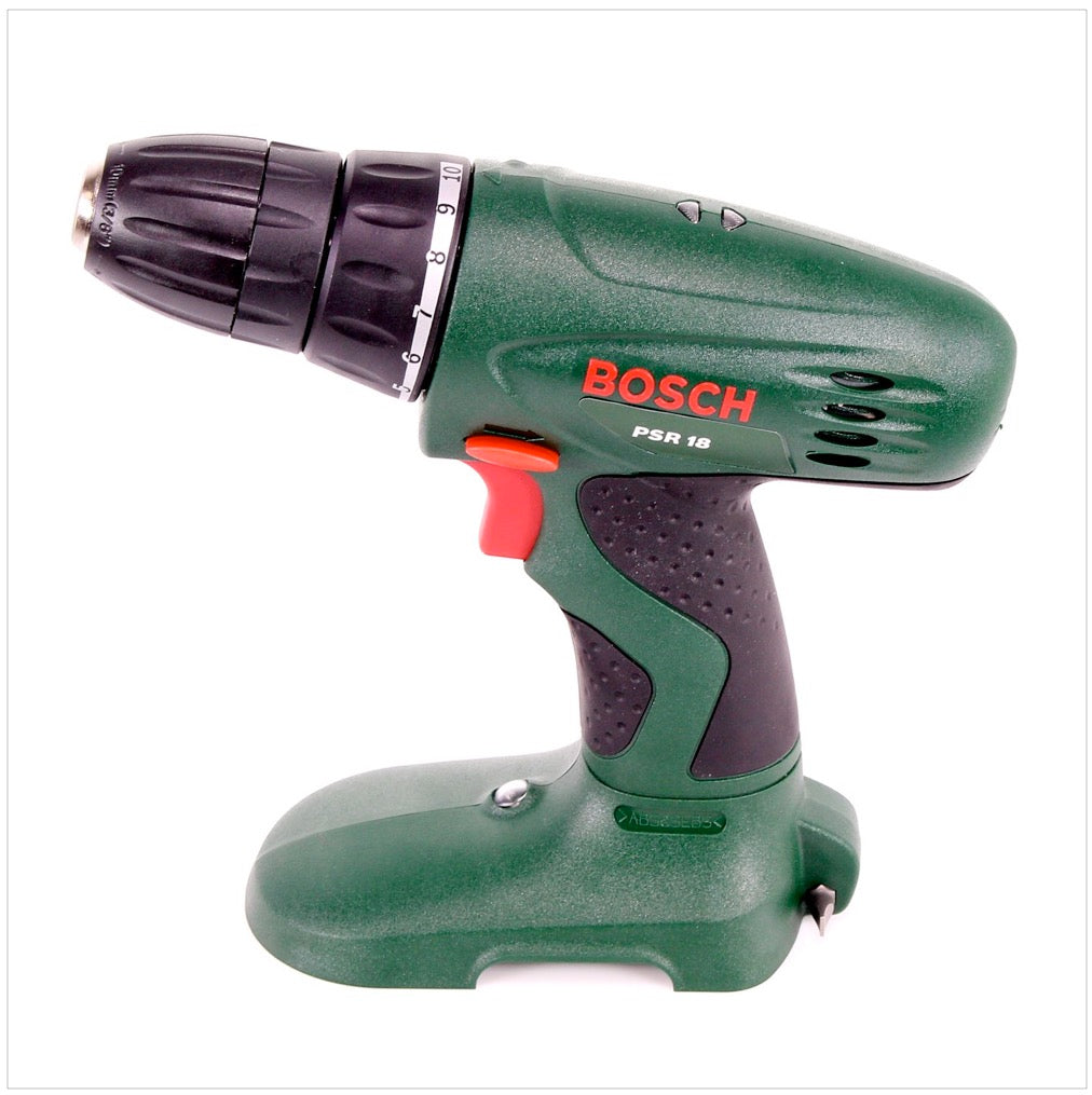 Bosch PSR 18 V Akku Bohrschrauber mit 2 Akkus und Ladegerät mit Makita 831373-8  Werkzeug Transport Tasche - Toolbrothers