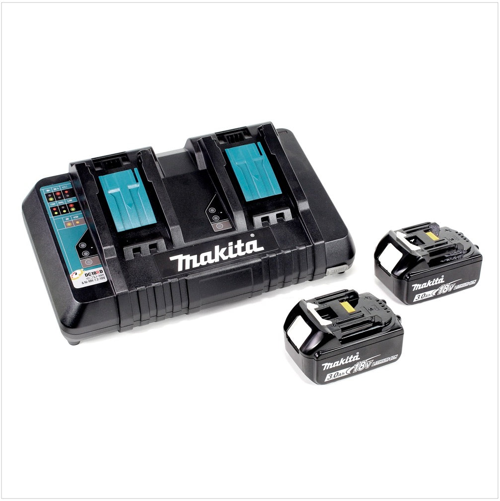 Makita DJR 360 PFK Akku Reciprosäge 36V ( 2x18V ) Brushless Säbelsäge im Koffer + 2x 3,0 Ah Akku + Ladegerät - Toolbrothers