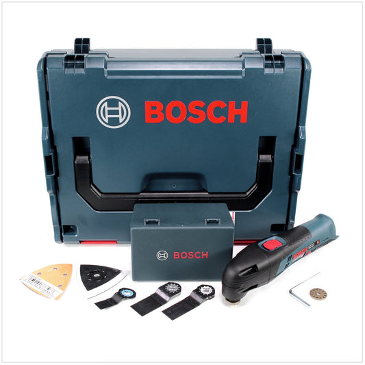 Bosch GOP 12V-Li Professional Akku Multi Cutter Multifunktionswerkzeug Solo in L-Boxx ( 060185800S ) - Toolbrothers