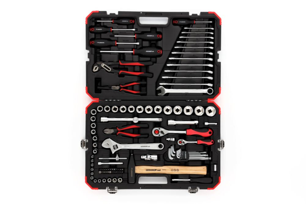 GEDORE RED Clé à douille/coffret à outils R4600 3100 100 pièces (8000302123)