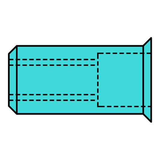 GESIPA Blindnietmutter Nietschaft d x l 7 x 12,5 mm M5 ( 4000813797 )