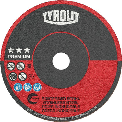 Disque à tronçonner TYROLIT PREMIUM Ø 50 mm épaisseur de disque 1 mm droit (4000845557)