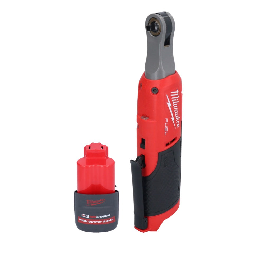 Milwaukee M12 FHIR14-251 Akku Ratsche 12 V 47 Nm 1/4" Brushless + 1x Akku 2,5 Ah - ohne Ladegerät