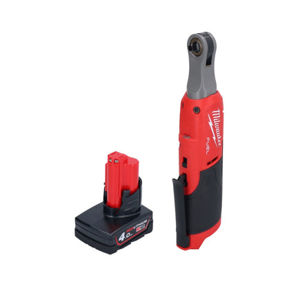 Cliquet à batterie Milwaukee M12 FHIR14-401 12 V 47 Nm 1/4" brushless + 1x batterie 4,0 Ah - sans chargeur