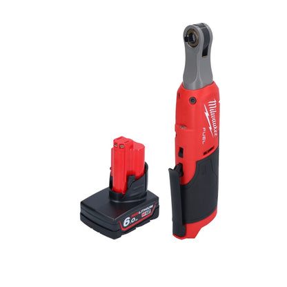 Milwaukee M12 FHIR14-601 Akku Ratsche 12 V 47 Nm 1/4" Brushless + 1x Akku 6,0 Ah - ohne Ladegerät