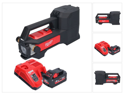 Milwaukee M18 BTP-551 Akku Transferpumpe 18 V 1817 l/h + 1x Akku 5,5 Ah + Ladegerät