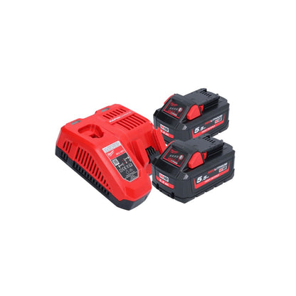 Milwaukee M18 BTP-552 Akku Transferpumpe 18 V 1817 l/h + 2x Akku 5,5 Ah + Ladegerät