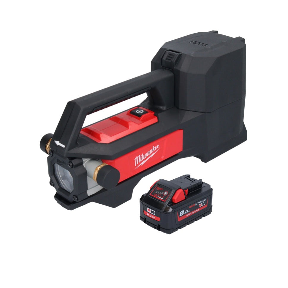 Milwaukee M18 BTP-801 Akku Transferpumpe 18 V 1817 l/h + 1x Akku 8,0 Ah - ohne Ladegerät