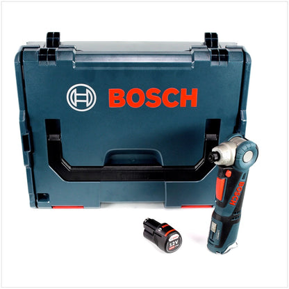 Bosch GWI 12V-5 Professional Akku Winkelschrauber in L-Boxx + 1 x GBA 12 V 2,5 Ah Akku - Toolbrothers