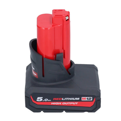 Pistolet à cartouche sans fil Milwaukee M12 PCG/310-501 12 V 310 ml + 1x batterie 5,0 Ah - sans chargeur