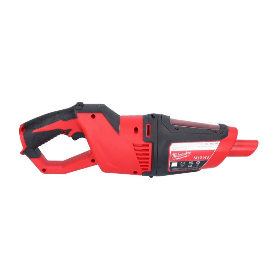 Milwaukee M12 HV-252 Akku Staubsauger 12 V + 2x Akku 2,5 Ah + Ladegerät