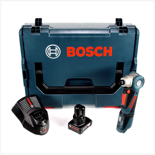 Bosch GWI 12V-5 Professional Akku Winkelschrauber in L-Boxx + 1 x GBA 12 V 4,0 Ah Akku + 1 x GAL 1230 Ladegerät - Toolbrothers