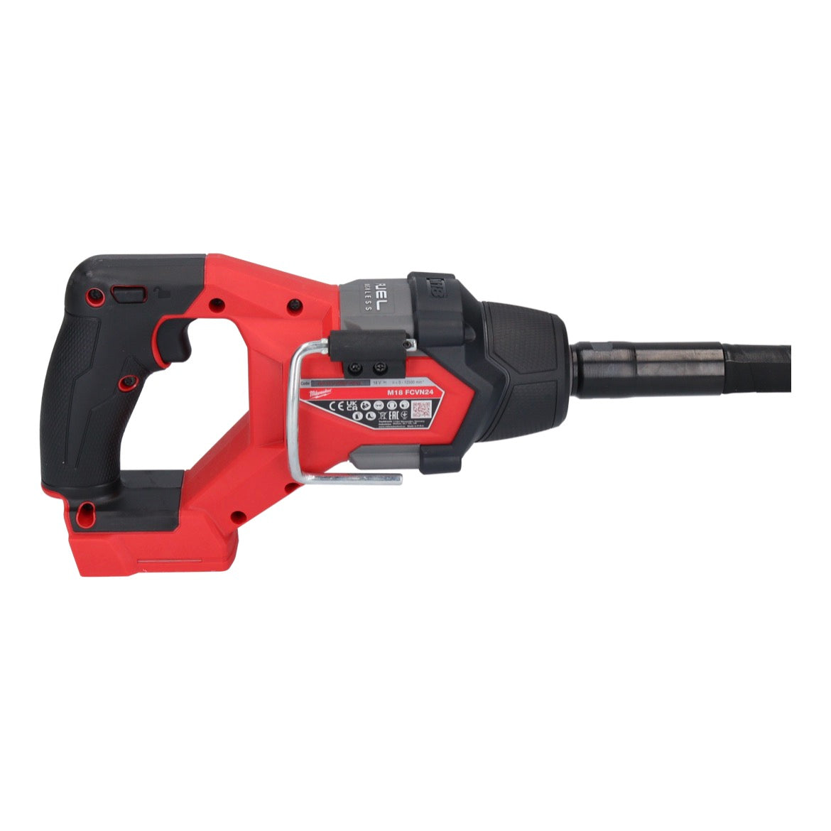 Milwaukee M18 FCVN24-501 Akku Betonrüttler 18 V 2,4 m Brushless + 1x Akku 5,0 Ah - ohne Ladegerät