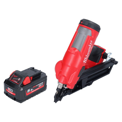 Milwaukee M18 FFN-551 Akku Nagler 18 V 50 - 90 mm Brushless + 1x Akku 5,5 Ah - ohne Ladegerät