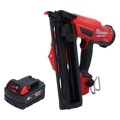 Milwaukee M18 FN16GA-401 Akku Nagler 18 V 32 - 64 mm Brushless + 1x Akku 4,0 Ah - ohne Ladegerät