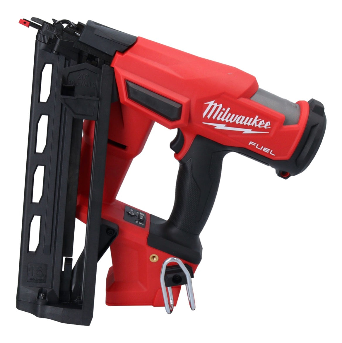 Cloueur à batterie Milwaukee M18 FN16GA-402 18 V 32 - 64 mm sans balais + 2x batteries 4,0 Ah + chargeur