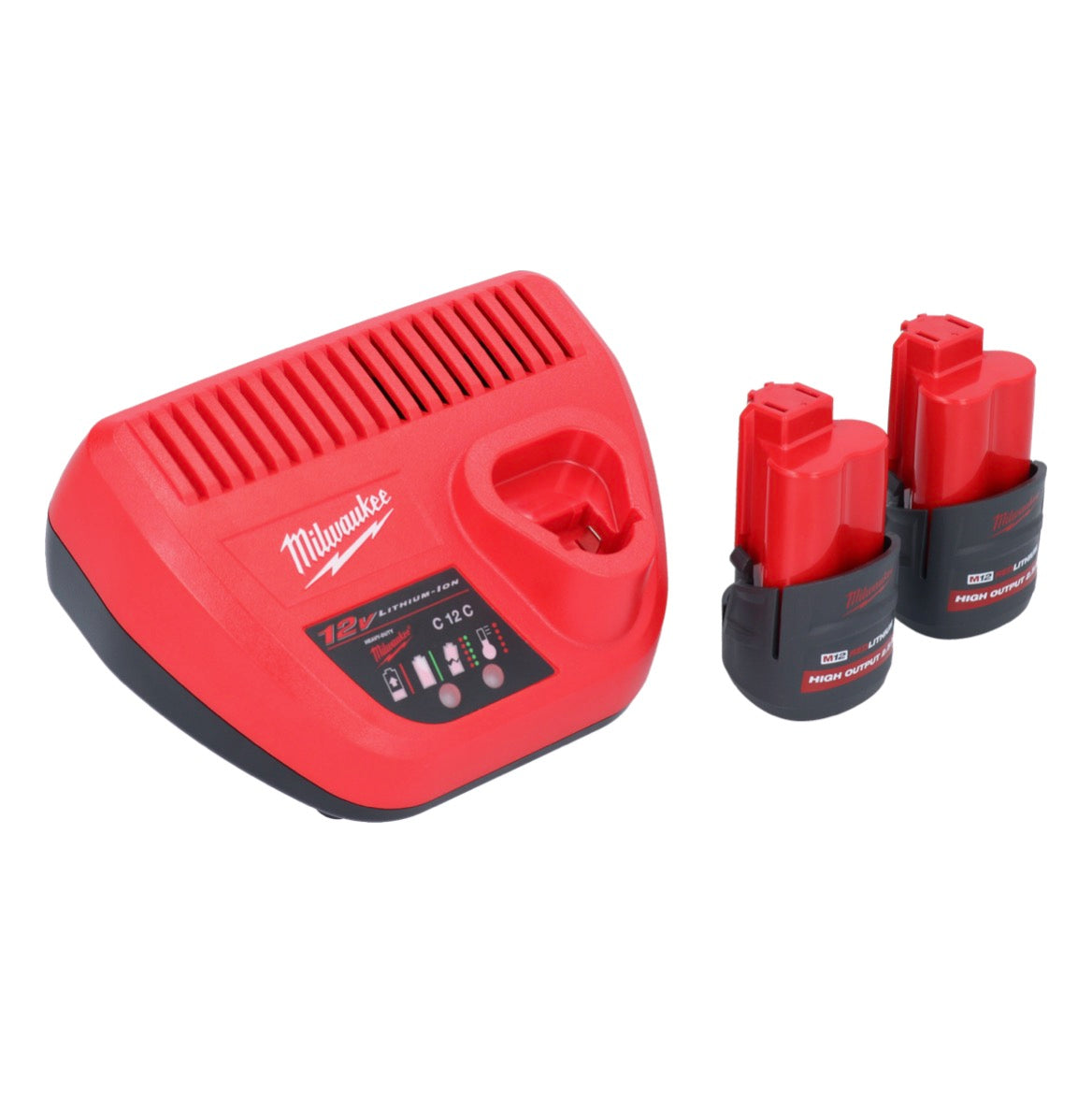 Milwaukee M12 FDSS-252X Akku Punktschleifer 12 V 88,8 x 63,5 mm Brushless + 2x Akku 2,5 Ah + Ladegerät + HD-Box