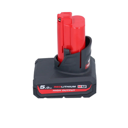 Milwaukee M12 FTB-501 Akku Reifenaufrauer 12 V 7/16" Hex Brushless + 1x Akku 5,0 Ah - ohne Ladegerät