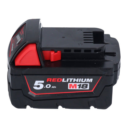 Milwaukee M18 FDGROVPDB-501X Akku Geradschleifer 18 V Brushless + 1x Akku 5,0 Ah + HD Box - ohne Ladegerät