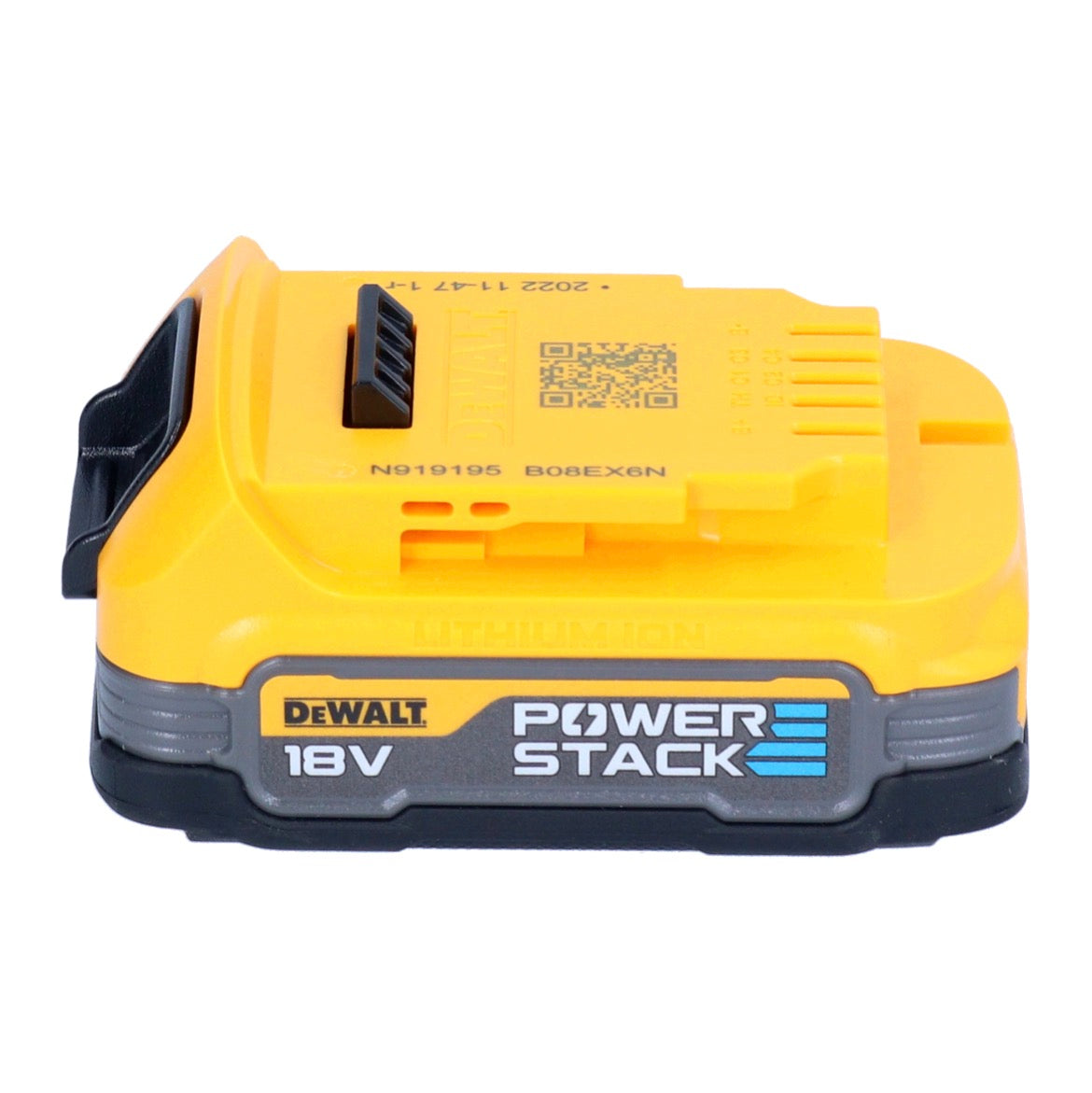 Clé à chocs sans fil DeWalt DCF 892 N 18 V 812 Nm 1/2" sans balais + 1x batterie Powerstack 1,7 Ah - sans chargeur