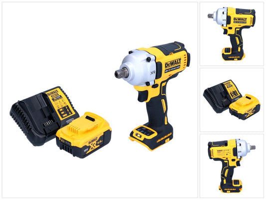 DeWalt DCF 892 P1 Akku Schlagschrauber 18 V 812 Nm 1/2" Brushless + 1x Akku 5,0 Ah + Ladegerät