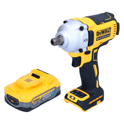 Clé à chocs sans fil DeWalt DCF 892 N 18 V 812 Nm 1/2" sans balais + 1x batterie Powerstack 5,0 Ah - sans chargeur