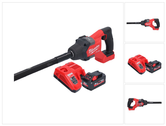 Milwaukee M18 FCVN12-551 Akku Betonverdichter 18 V 1,2 m Brushless ( 4933479597 ) + 1x Akku 5,5 Ah + Ladegerät