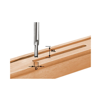 Festool HW S8 D7/17 Nutfräser 7 x 17 x 55 x 8 mm ( 490956 ) für Oberfräse OF 900, OF 1000, OF 1010, OF 1010 R, OF 1400, OF 2000, OF 2200