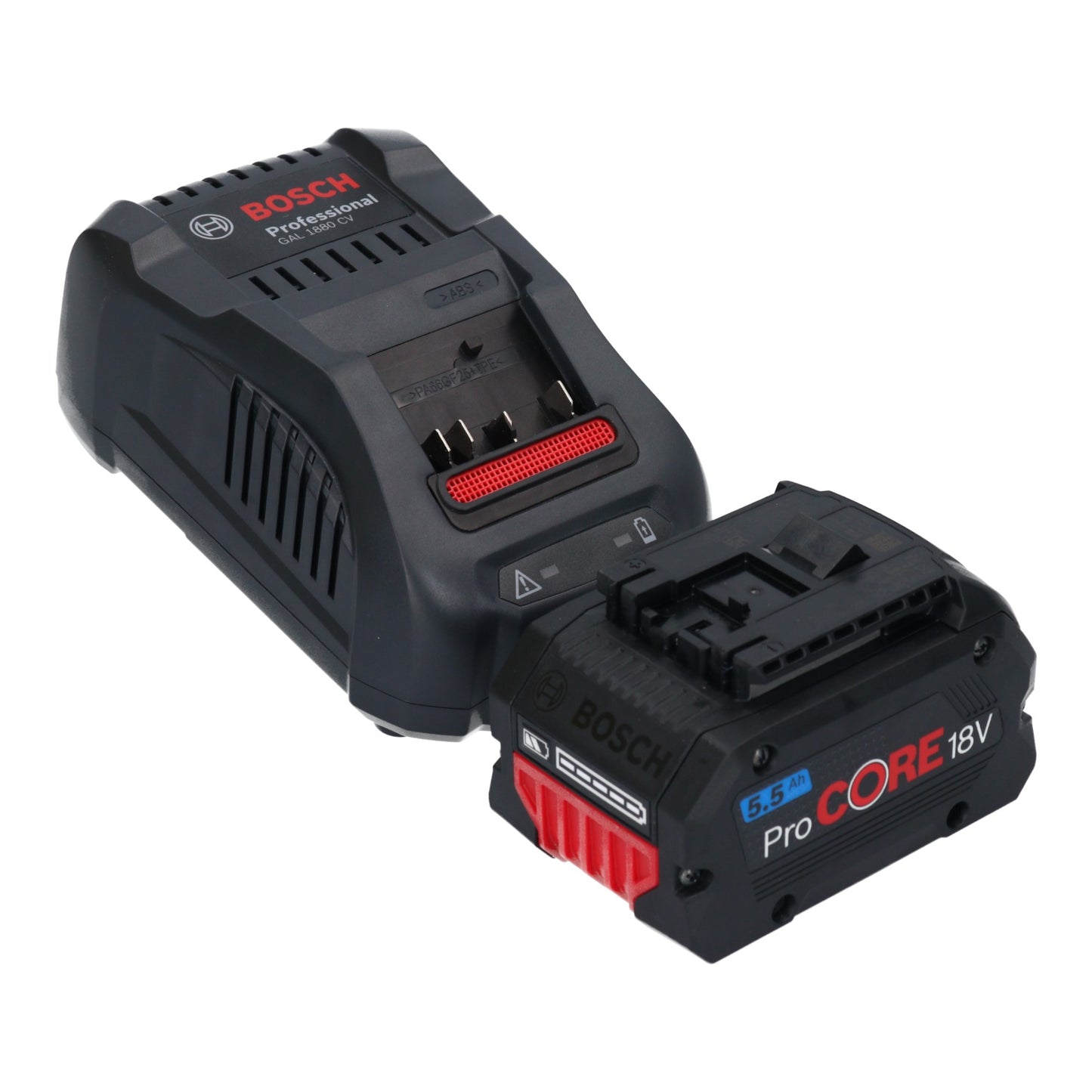 Cloueur à béton sans fil Bosch GNB 18V-38 Professional 18 V 13 - 38 mm BITURBO brushless + 1x batterie ProCORE 5,5 Ah + chargeur