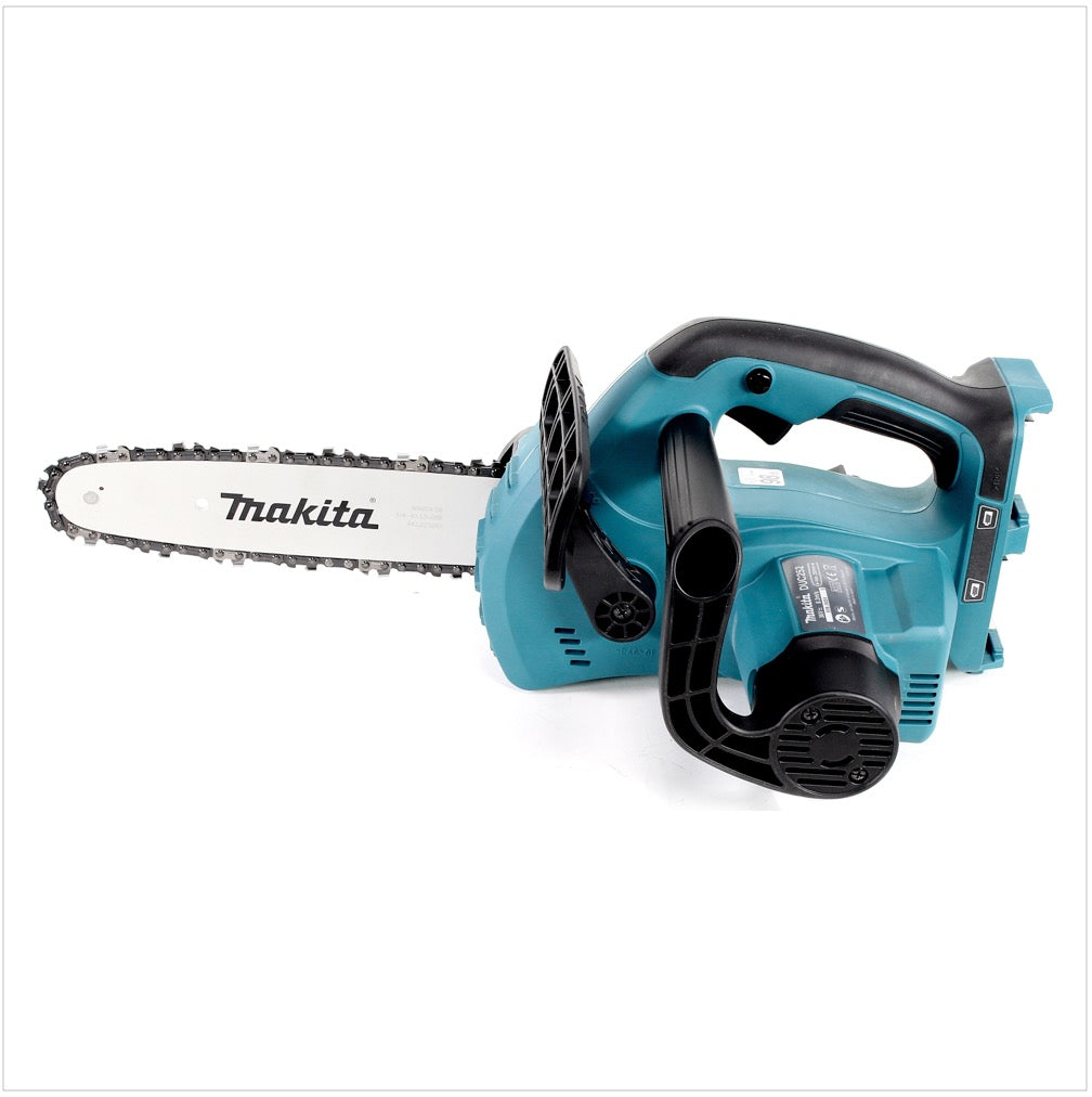 Makita DUC 252 PT2 Akku Kettensäge 36V ( 2x18V ) 25 cm + 2x 5,0 Ah Akku + Doppelladegerät - Toolbrothers