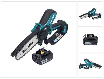 Tronçonneuse à batterie Makita DUC 150 T01 18 V 15 cm sans balais + 1x batterie 5,0 Ah - sans chargeur