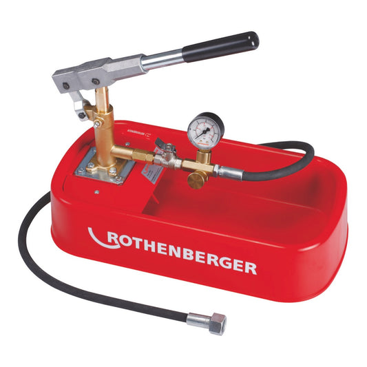 Pompe de test Rothenberger RP30 manuelle 0 - 30 bar 20 ml / course (61130)