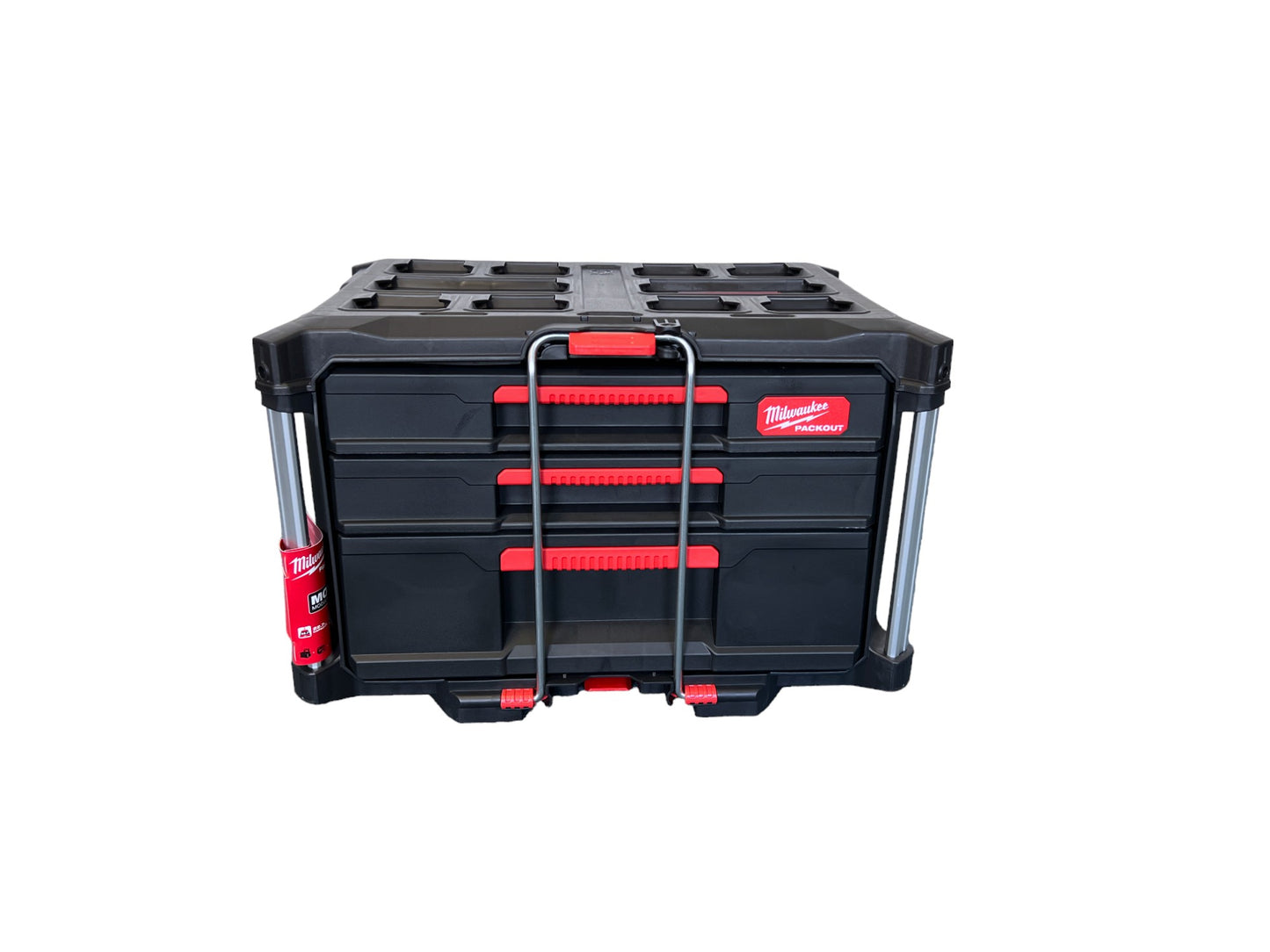 Milwaukee PACKOUT 2 + 1 Drawer Tool Box mallette à outils 363 x 564 x 414 mm (4932493190) organisateur de tiroir