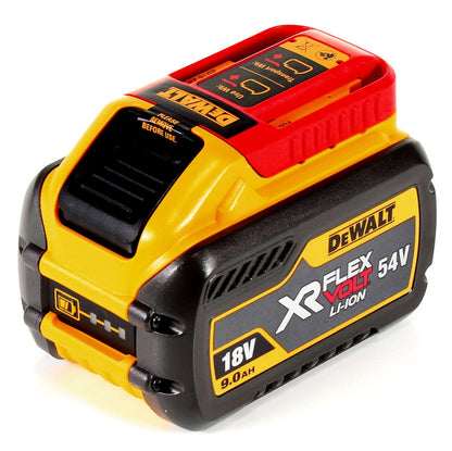 DeWalt DCB 547 FLEXVOLT Akku 54 V / 18 V 9,0 Ah - 9000 mAh Li-Ion mit Ladestandanzeige