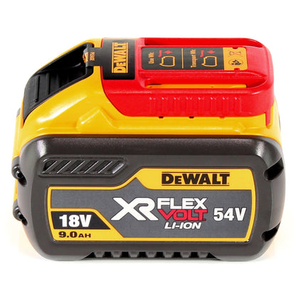 DeWalt DCB 547 FLEXVOLT Akku 54 V / 18 V 9,0 Ah - 9000 mAh Li-Ion mit Ladestandanzeige