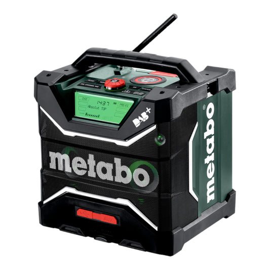 Metabo RC 12 18 32 W BT DAB+ Akku Baustellenradio 12 - 18 V IP 54 ( 600779850 ) - ohne Akku, ohne Ladegerät