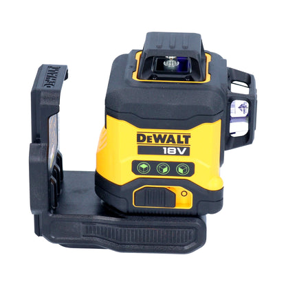 DeWalt DCLE 34031 D1 laser de ligne à batterie 18 V 3x 360° vert + 1x batterie 2,0 Ah + chargeur + étui