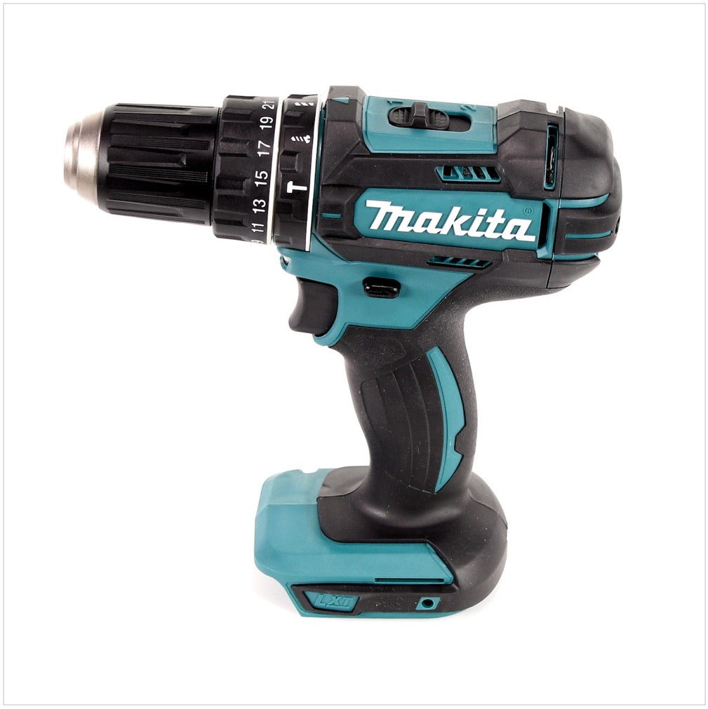 Makita DHP 482 RA1J Akku Schlagbohrschrauber 18 V 62 Nm + 1x Akku 2,0 Ah + Ladegerät + Makpac - Toolbrothers