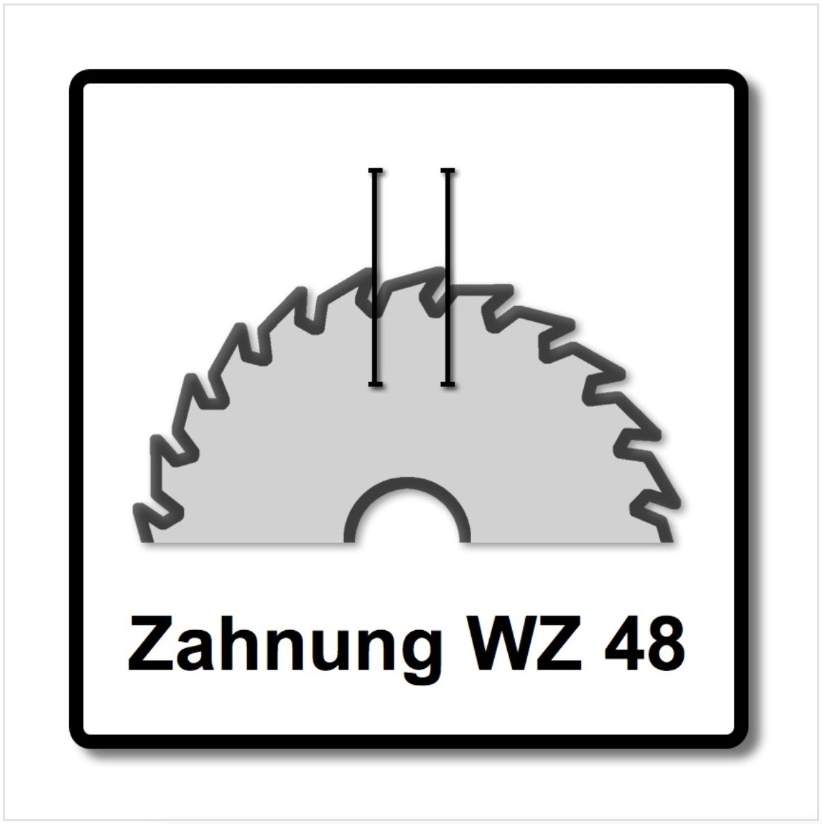 Bosch Kreissägeblatt Optiline Wood OP WO H 160 x 20 x 2,6 mm 160 mm 48 Zähne ( 2608640732 ) - Toolbrothers