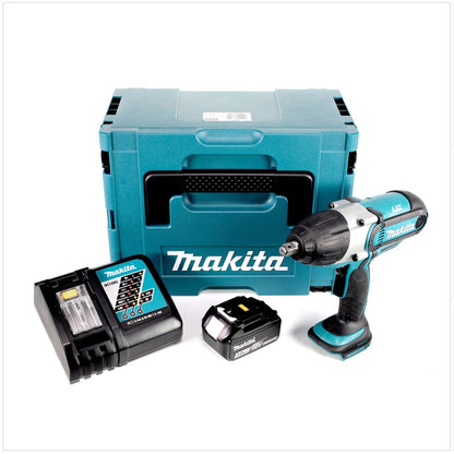 Makita DTW 450 RF1J 18V Li-ion Akku-Schlagschrauber im Makpac + 1 x 3,0 Ah Akku + Schnellladegerät - Toolbrothers