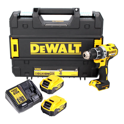 DeWalt DCD 791 P2 Akku Bohrschrauber 18 V 70 Nm Brushless + 2x Akku 5,0 Ah + Ladegerät + TSTAK - Toolbrothers