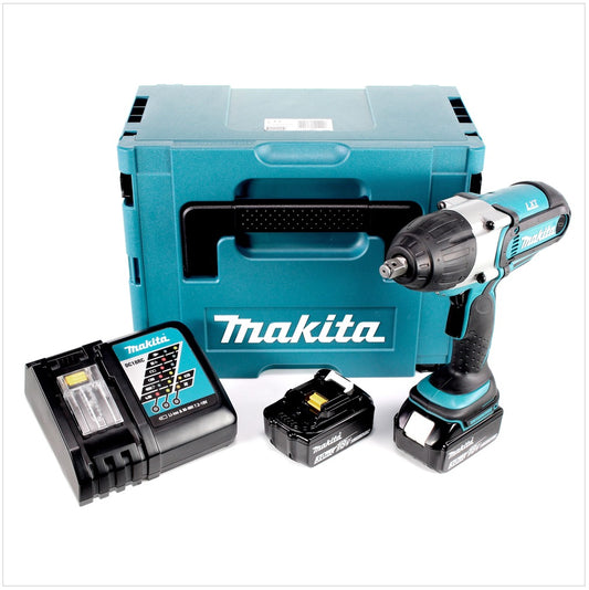 Makita DTW 450 RFJ 18V Li-ion Akku-Schlagschrauber im Makpac + 2x 3,0 Ah Akku + Schnellladegerät - Toolbrothers