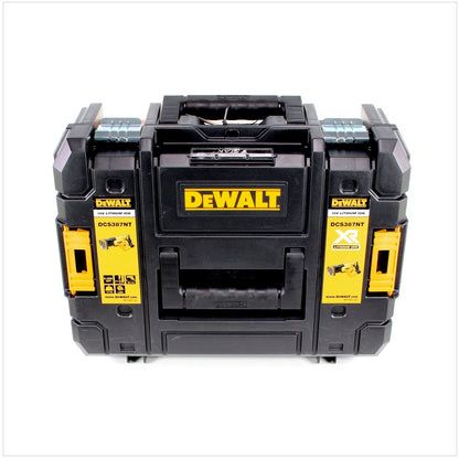 DeWalt DCS 387 18 V Akku Säbelsäge Reciprosäge in TSTAK Box mit 1 x DCB 183 2,0 Ah Akku - Toolbrothers